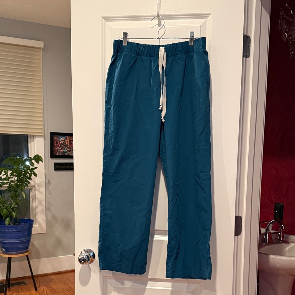 Women's Teal scrub bottoms - 2 pairs - never worn